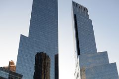 01 Time Warner Center With Statue of Columbus In The Middle In New York Columbus Circle